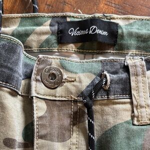 Vicious Denim Camouflage Pants
